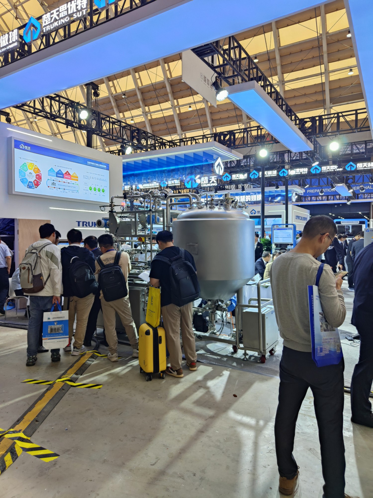 展会第二天 展会第二天
