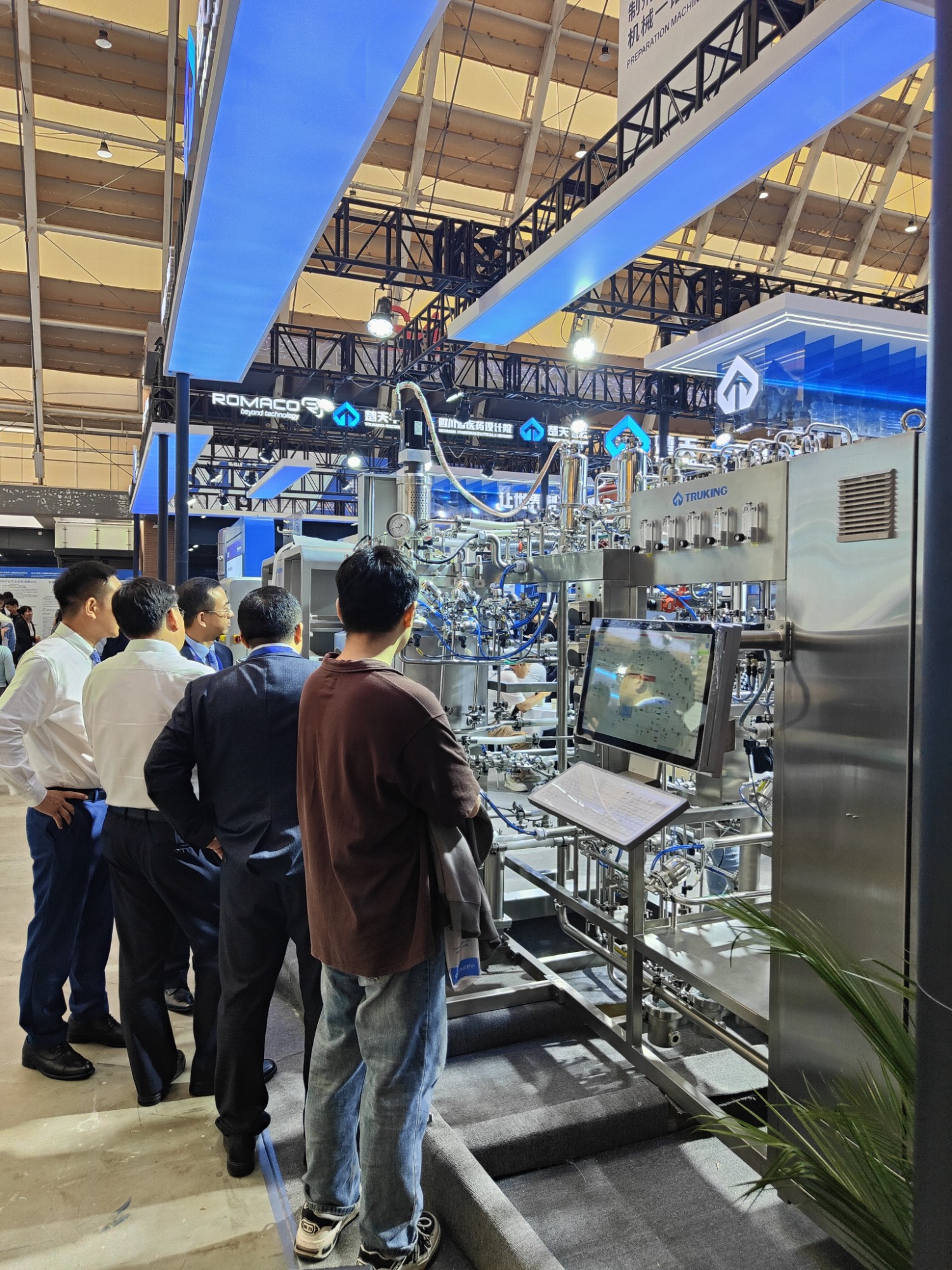 展会第二天 展会第二天