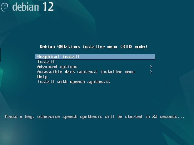 PVE安装debian