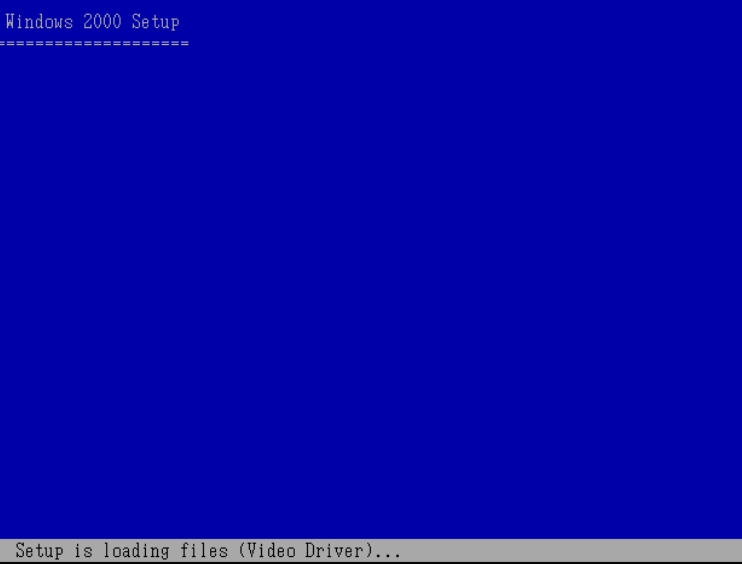 PVE安装windows2000